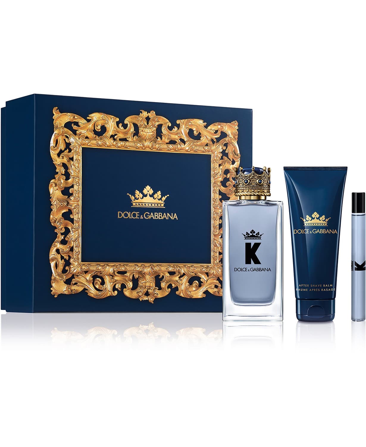 Dolce & Gabbana King 3 Piece Gift Set for Men