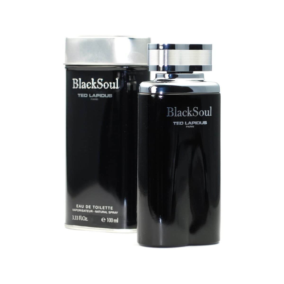 Ted Lapidus Black Soul 3.4Oz Eau De Toilette Spray For Men