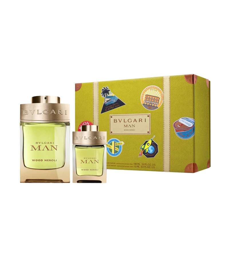 BVLGARI WOOD NEROLI 2 Pieces Gift Set for Men