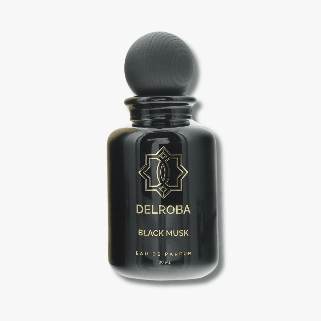 DELROBA BLACK MUSK 3.4 Oz Eau De Parfum For Men