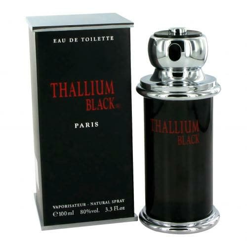 Yves De Sistelle Thallium Black 3.4Oz Eau De Toilette For Men