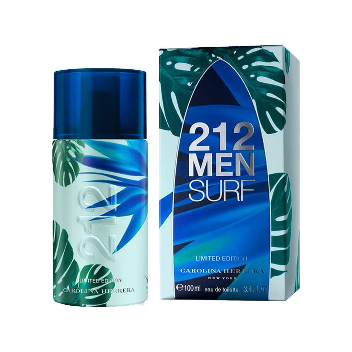 Carolina Herrera 212 Surf 3.4Oz Eau De Toilette For Men