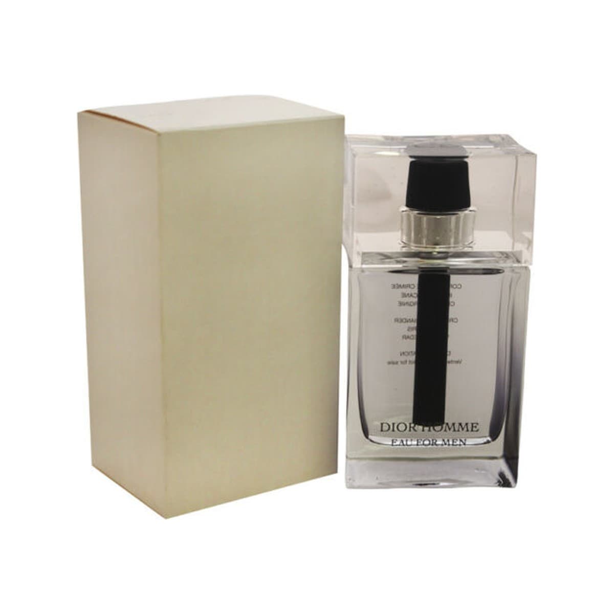 Christian Dior Homme Eau For Men 3.4Oz Eau De Toilette Tester For Men