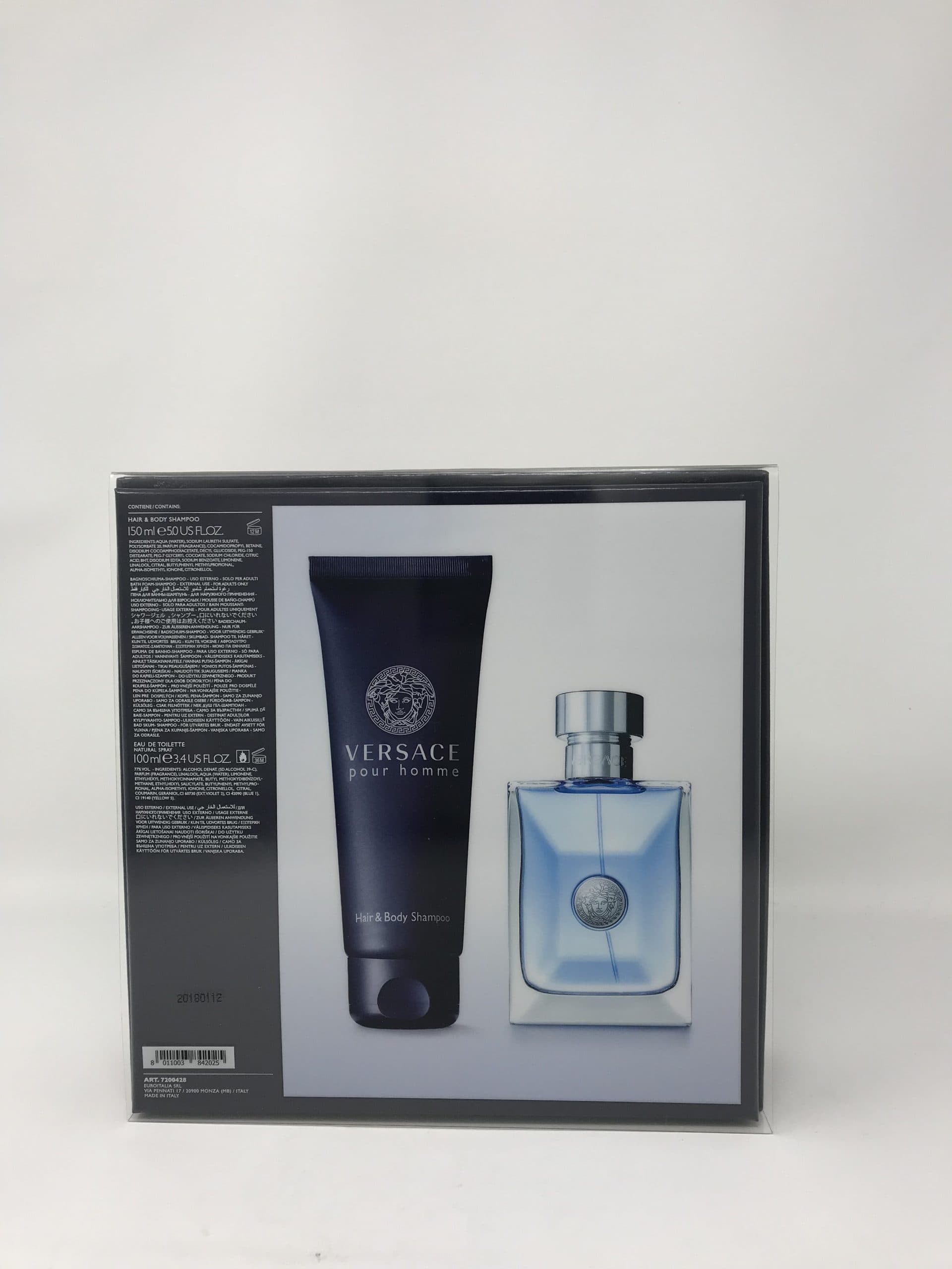 Versace Homme 3.4/3.4Sg- Hb For Men