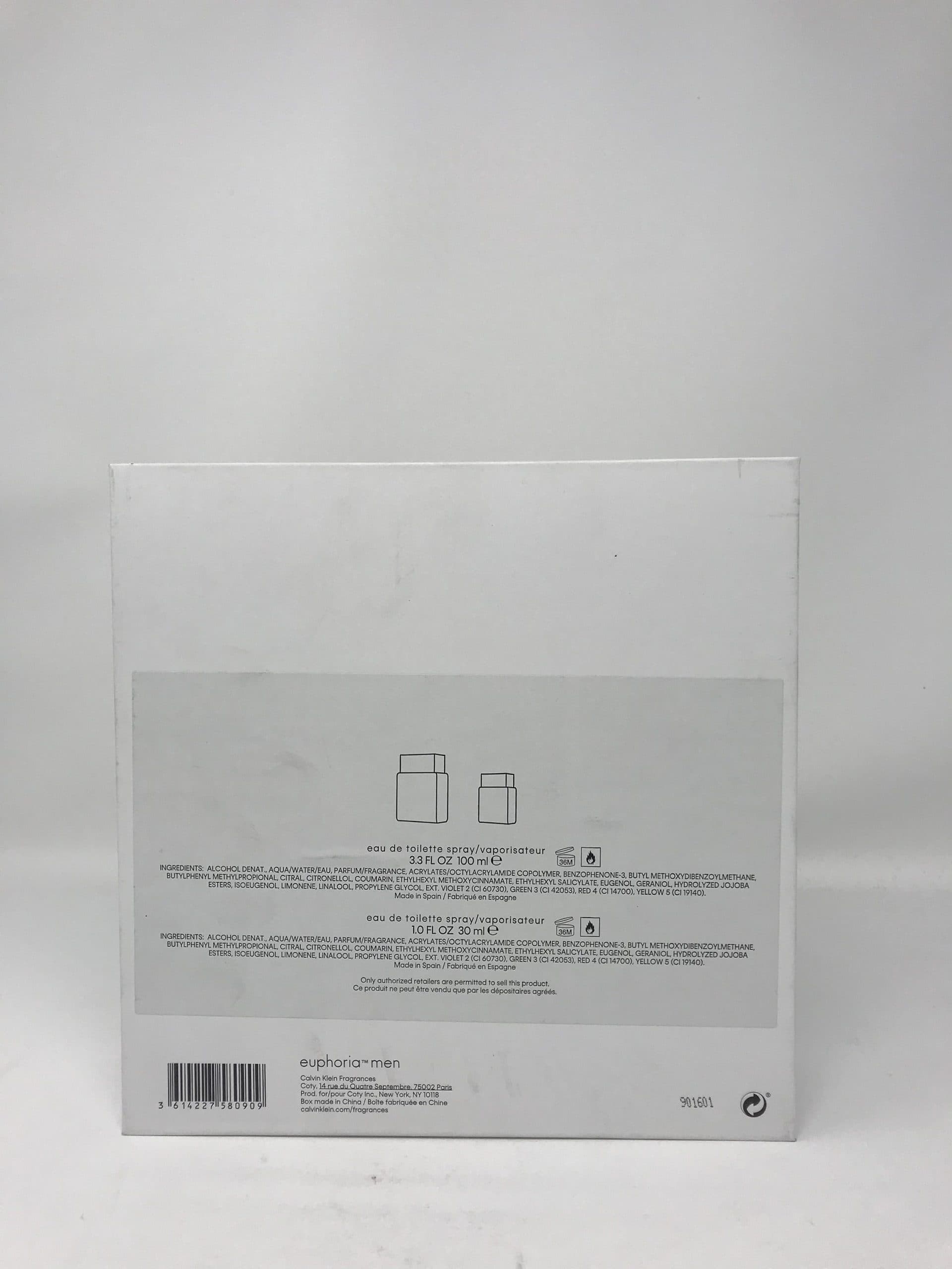 Ck Euphoria 3.4+1.0 Spr- Hb For Men