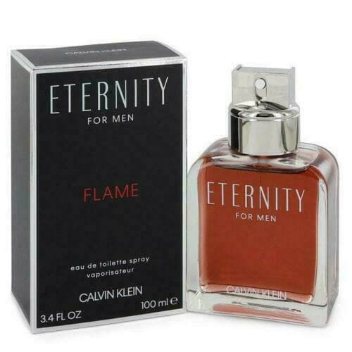 Eternity Flame By Calvin Klein 3.4Oz Eau De Toilette For Men