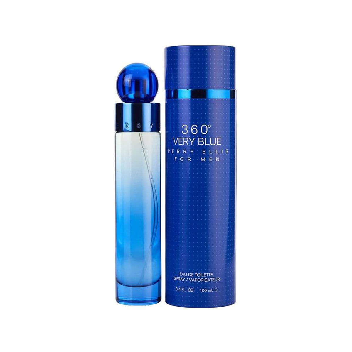 Perry Ellis 360 Blue 3.4Oz Tester Eau De Parfum For Women