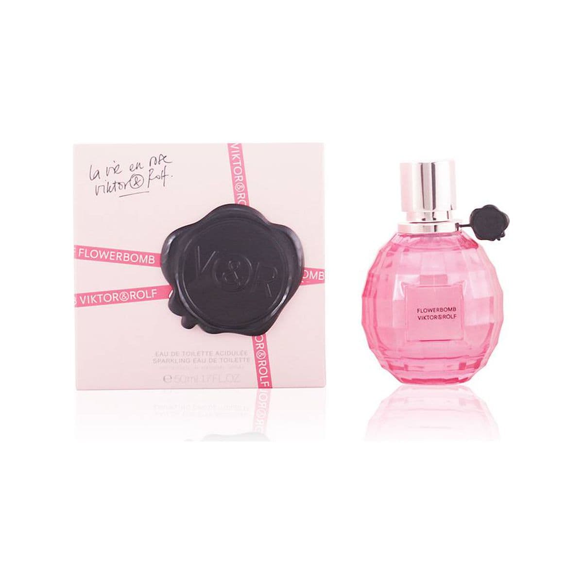 Flower Bomb Lavie En Rose 1.7Oz Eau De Toilette For Women