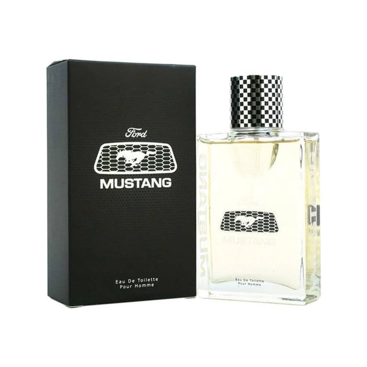 Mustang Black 3.4Oz Eau De Toilette For Men