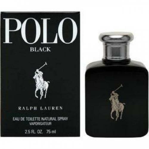 Ralph Lauren Polo Black 2.5Oz Eau De Toilette For Men
