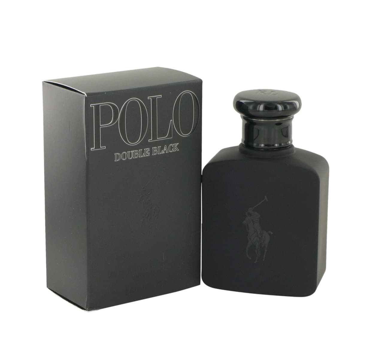 Ralph Lauren Polo Double Black 2.5Oz Eau De Toilette For Men
