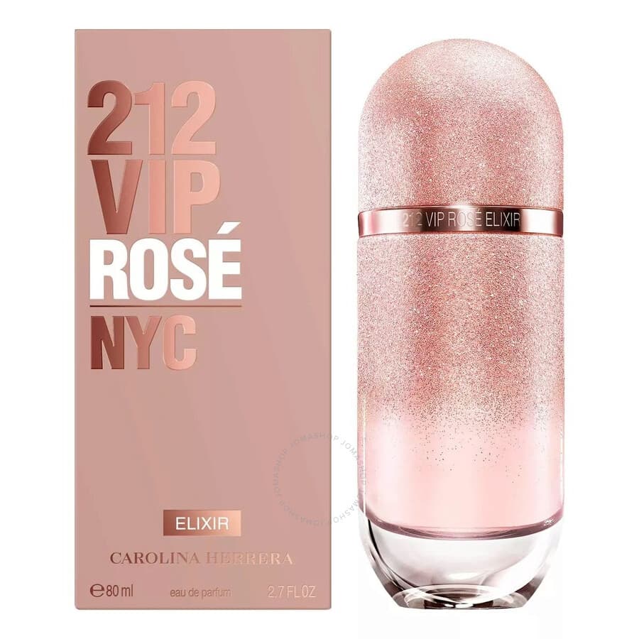 CH 212 VIP ROSE ELIXIR 2.7 Oz Eau De Parfum For Women