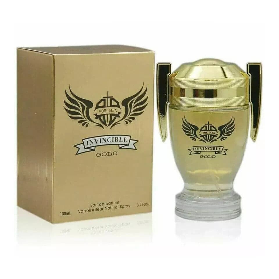 SP INVINCIBLE GOLD 3.4 Oz Eau De Parfum For Men