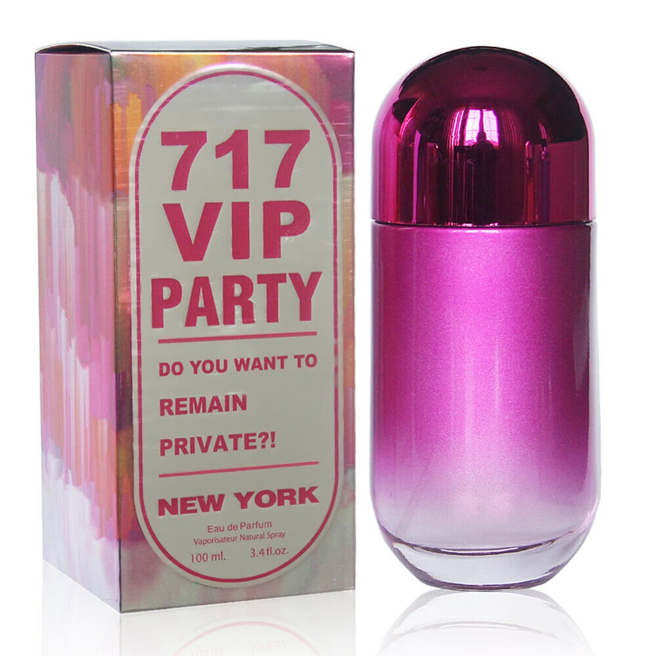 SP 717 VIP PARTY NY 3.4 Oz Eau De Parfum For Men