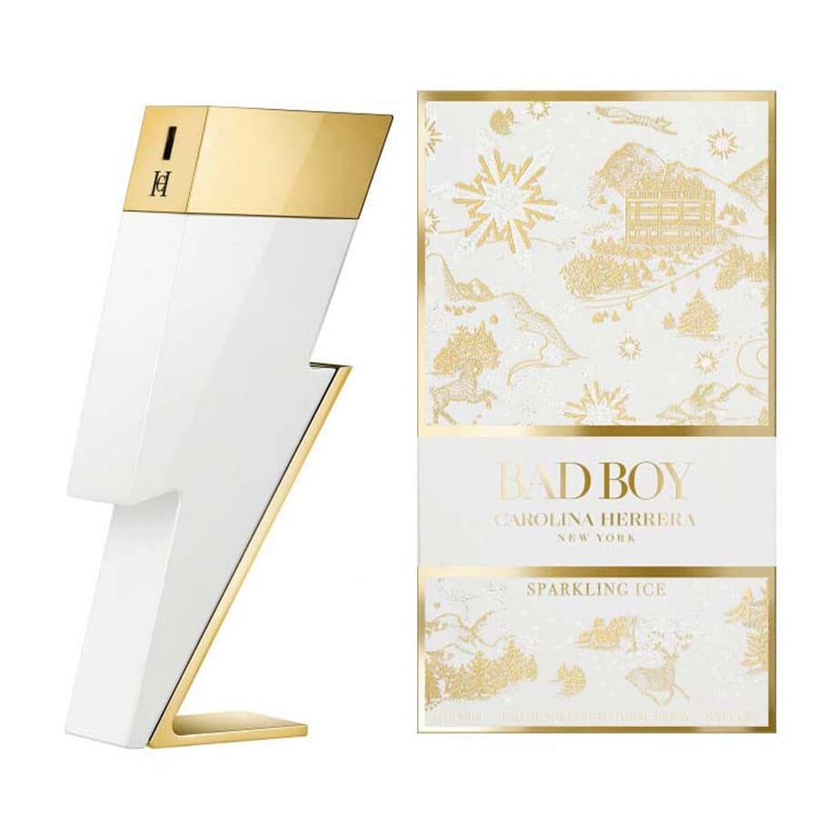 CH BAD BOY SPARKLING ICE 3.4 Oz Eau De Toilette For Men