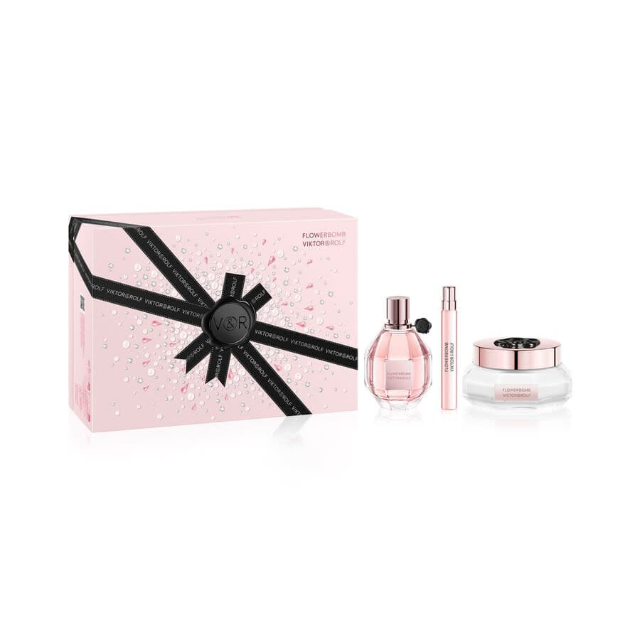 FLOWER BOMB 3 Piece Gift Set For Women
