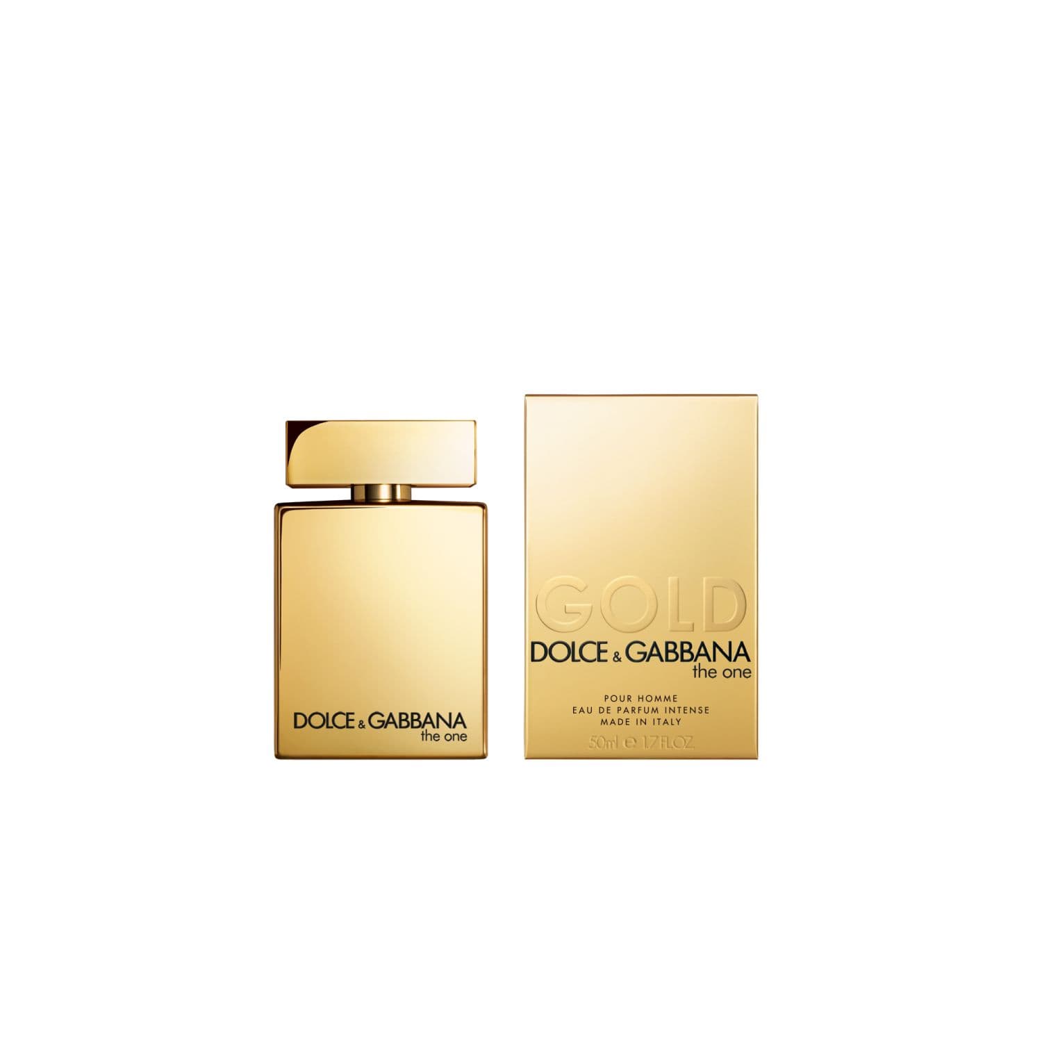 D&G THE ONE POUR HOMME GOLD INTENSE 1.7 Eau De Parfum For Men