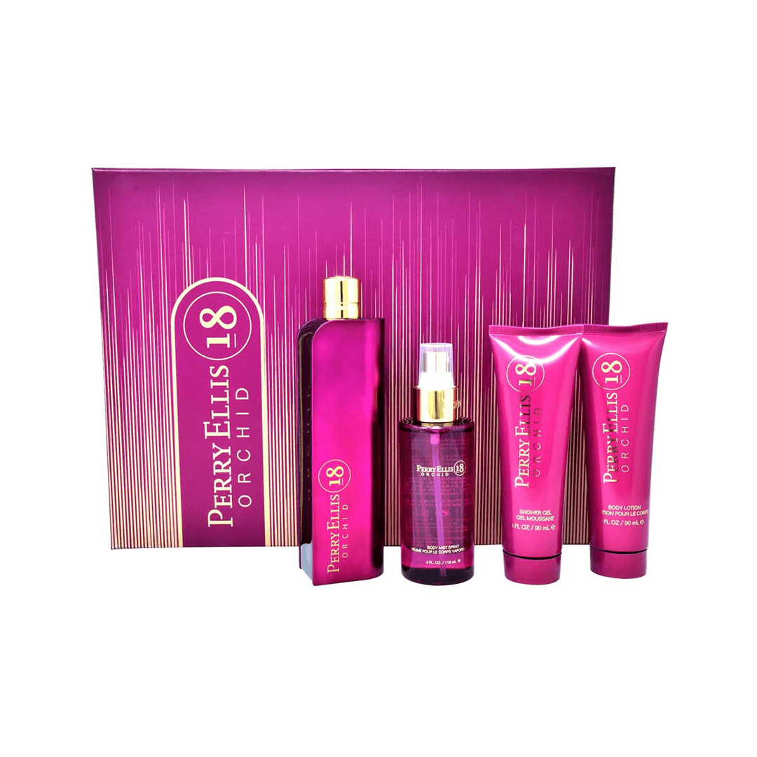 Perry Ellis 18 ORCHID Gift Set For Women