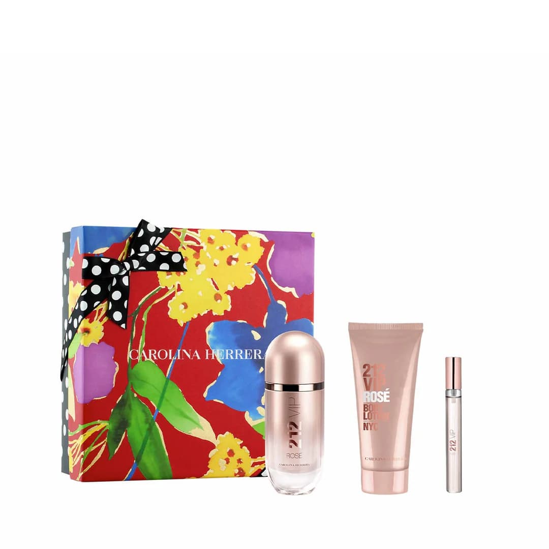 Carolina Herrera 212 VIP ROSE Gift Set For Women