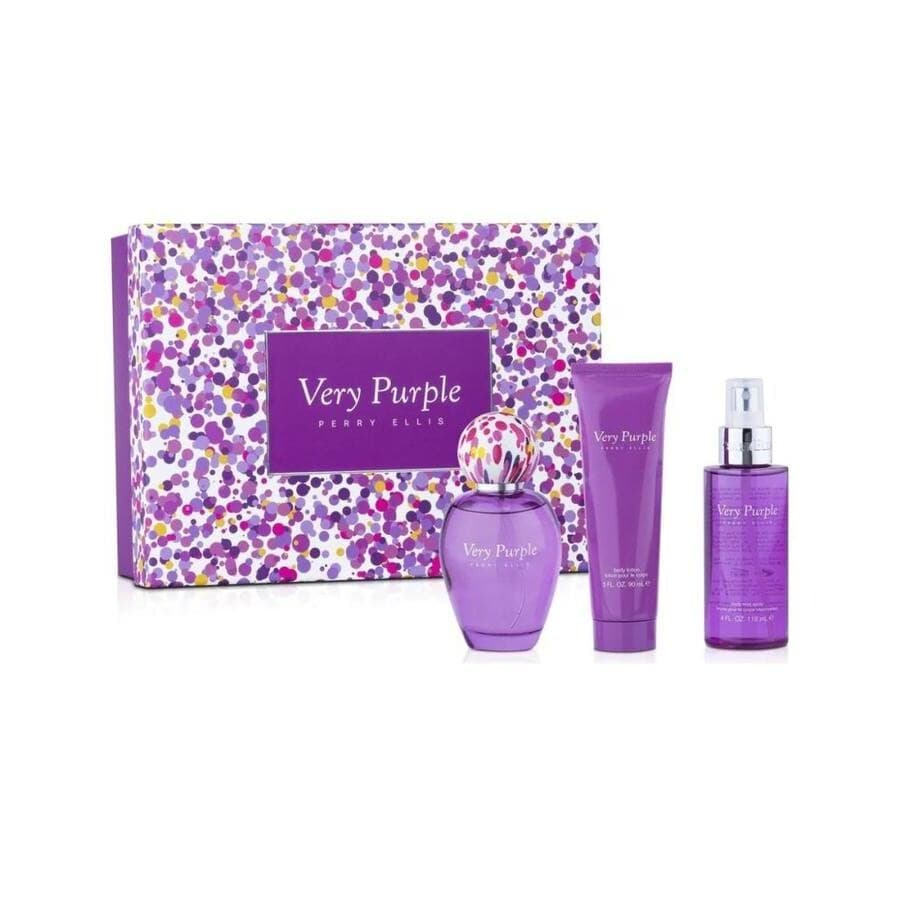 Perry Ellis VERY PURPLE Gift Set For Women