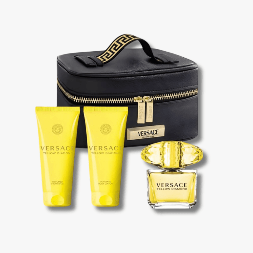VERSACE YELLOW DIAMOND 4 Piece Gift Set For Women