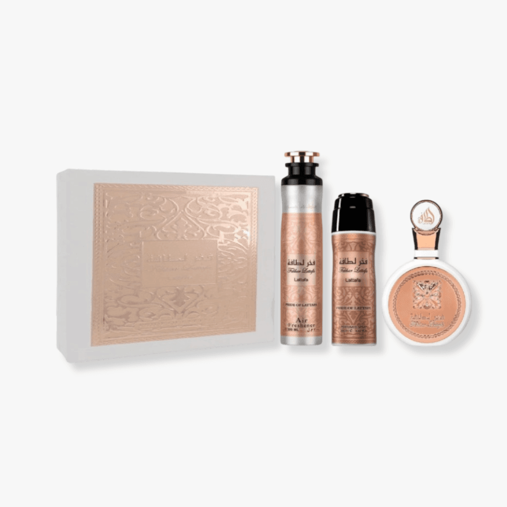 LATTAFA FAKHAR 3 Piece Gift Set For Women
